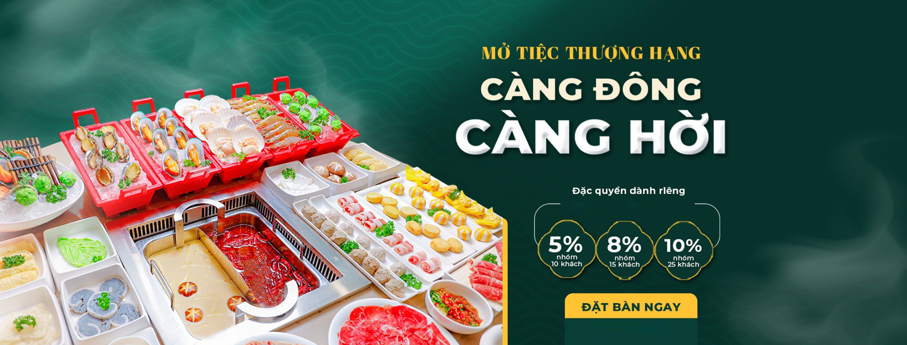 MENU PHONG PHÚ ĐA DẠNG NHIỀU MÓN